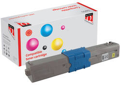 Toner Quantore alternatief tbv Oki 46490605 geel