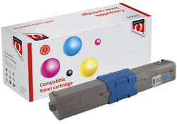 Toner Quantore alternatief tbv Oki 46471103 blauw