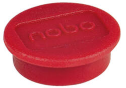 Magneet Nobo 13mm 100gr rood 10 stuks