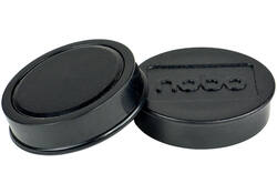 Magneet Nobo 38mm 2500gr zwart 10 stuks