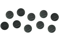Magneet Nobo 32mm 800gr zwart 10stuks