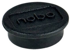 Magneet Nobo 13mm 100gr zwart 10stuks