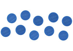 Magneet Nobo 32mm 800gr blauw 10stuks