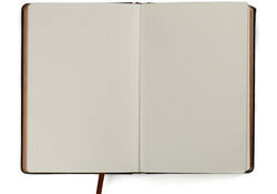 Notitieboek Kalpa Dreams 214x145x40mm blanco zwart