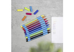 Balpen Schneider Slider Edge extra breed assorti etui à 6 stuks