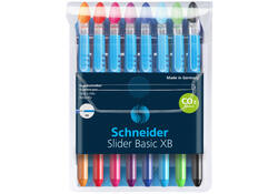 Rollerpen Slider Basic Colours extra breed etui à 8 stuks
