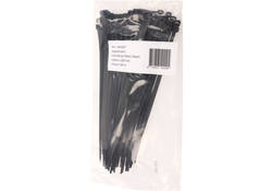 Inbindstrips IEZZY nylon 4.8x200mm D 49.5mm zwart