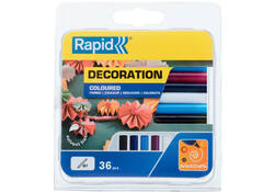 Lijmpatroon Rapid 7mm 5 kleuren assorti