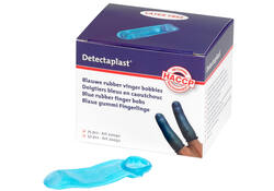 Vingerling Detectaplast blauw