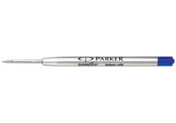 Balpenvulling Parker Quinkflow medium blauw blister à 10 stuks