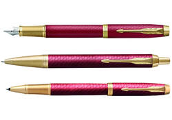 Balpen Parker IM Premium deep red medium blister à 1 stuk