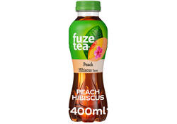 Frisdrank Fuzetea peach hibiscus petfles 400ml