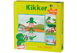 Puzzel De Wereld van Kikker 4 in 1