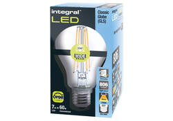 Ledlamp Integral E27 2700K warm wit 7W 806lumen