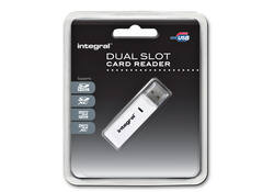 Kaartlezer Integral 2.0 USB-A SD-microSD