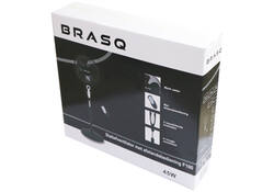 Statiefventilator BRASQ met remote Ø 40cm zwart