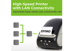 Labelprinter Dymo LabelWriter 550 Turbo desktop zwart