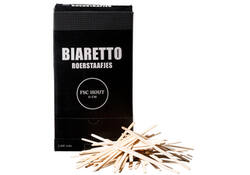 Roerstaafjes Biaretto hout 11cm 2000 stuks