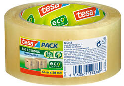 Verpakkingstape tesapack® Bio & Strong 66mx50mm transparant