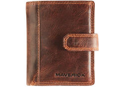 Kaarthouder Maverick The Original super compact RFID leer bruin