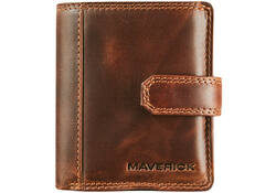 Kaarthouder Maverick The Original compact RFID leer bruin