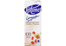 Drinkyoghurt Optimel Langlekker aardbei framboos 1liter