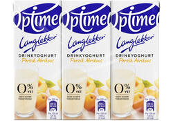 Drinkyoghurt Optimel Langlekker perzik abrikoos 20cl