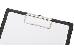 Klembord MAUL A5 staand PVC zwart