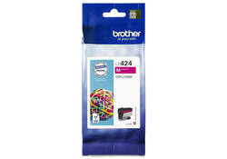 Inktcartridge Brother LC-424M rood