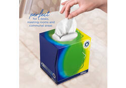 Facial tissues Kleenex kubus 3-laags 56stuks wit 8825