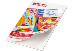Olie- en Acrylblok edding 30010 A4 10 vel 300 gram wit