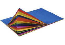 Honingraatpapier Folia 23x33cm 5 vel regenboog