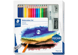 Kleurpotlood Staedtler Design Journey watercolor aquarel 18-delig