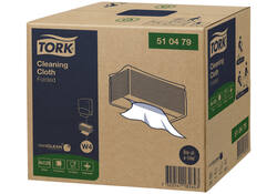 Reinigingsdoek Tork Cleaning W4 flexibel nonwoven 120st wit 510479