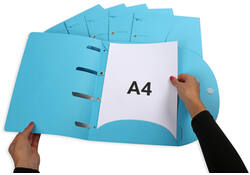 Smartfolder Tarifold A4 blauw