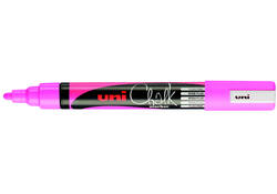 Krijtstift Uni-ball chalk rond 1.8-2.5mm fluor roze