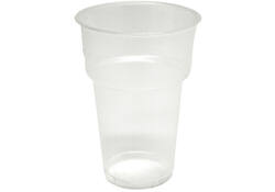 Beker IEZZY bier 250ml PP 50 stuks transparant