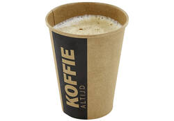 Beker IEZZY Altijd Koffie 355ml Ø90mm 50 stuks