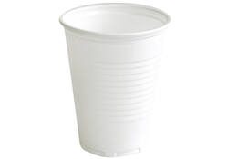 Beker IEZZY 180ml Ø70mm plastic 100 stuks wit