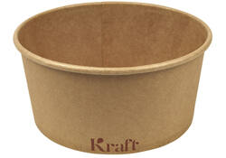 Saladebak IEZZY 1500ml Ø185mm Kraft