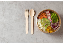 Saladebakdeksel IEZZY Ø185mm rPET