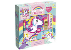 Knutselset Totum Unicorn dagboek Diamondpainting