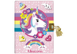 Knutselset Totum Unicorn dagboek Diamondpainting