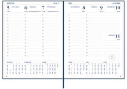 Agenda 2027 Ryam Weekplan Plus Mundior groot letter 7dagen/2pagina's assorti