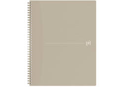 Spiraalblok Oxford Origin A4+ lijn 140 pagina's 80gr zand