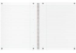 Spiraalblok Oxford Origin A4+ lijn 140 pagina's 80gr zwart