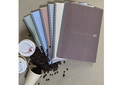 Spiraalblok Oxford My Rec'Up A5 lijn 180 pagina's 80gr assorti