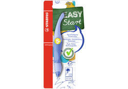 Rollerpen STABILO Easyoriginal linksh M pastel luchtig blauw blister