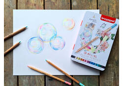 Kleurpotloden Bruynzeel creatief kunstenaarsblik 60stuks assorti