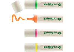 Markeerstift edding 24 Ecoline assorti set à 4 stuks